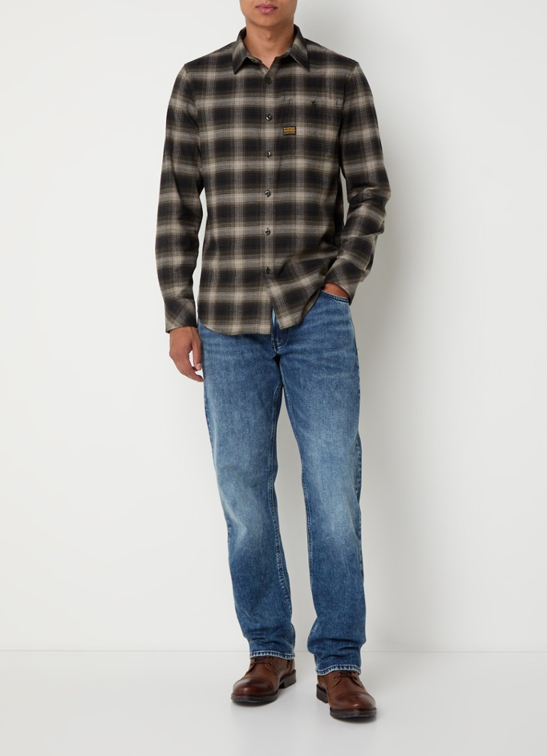 Cămașă în carouri Bristum Fitted de la G-Star RAW