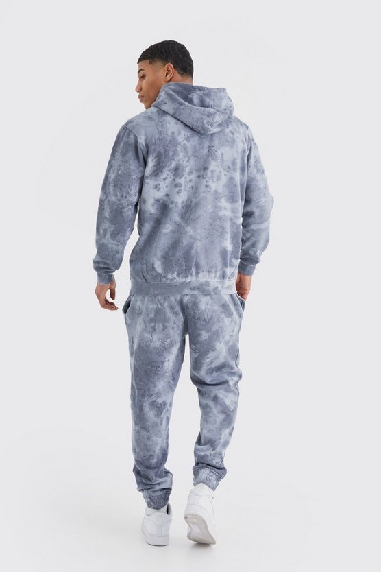 Batik Hoodie mit Reißverschluss