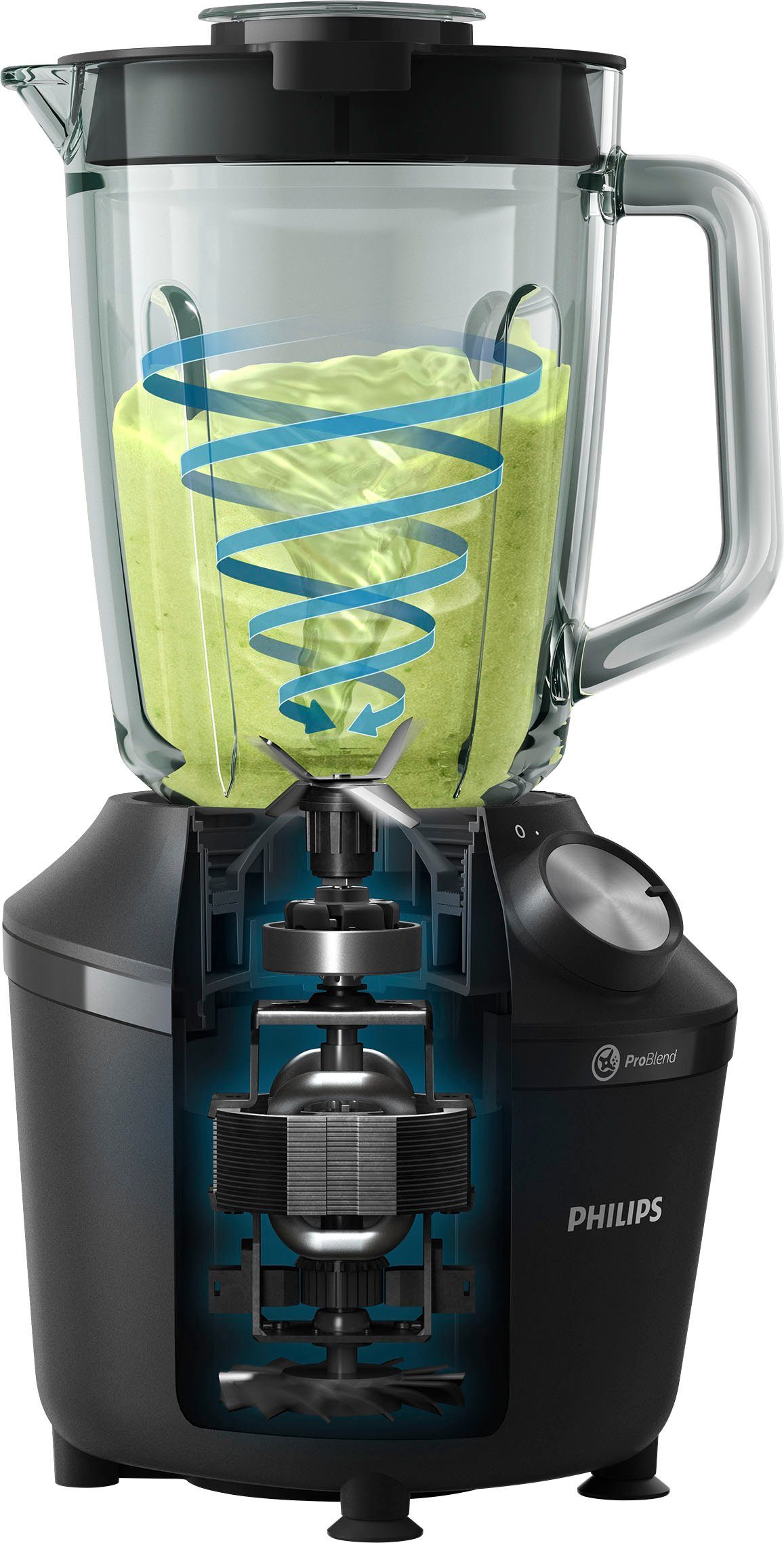 Philips Standmixer Series 3000 HR2291/41, 600 W