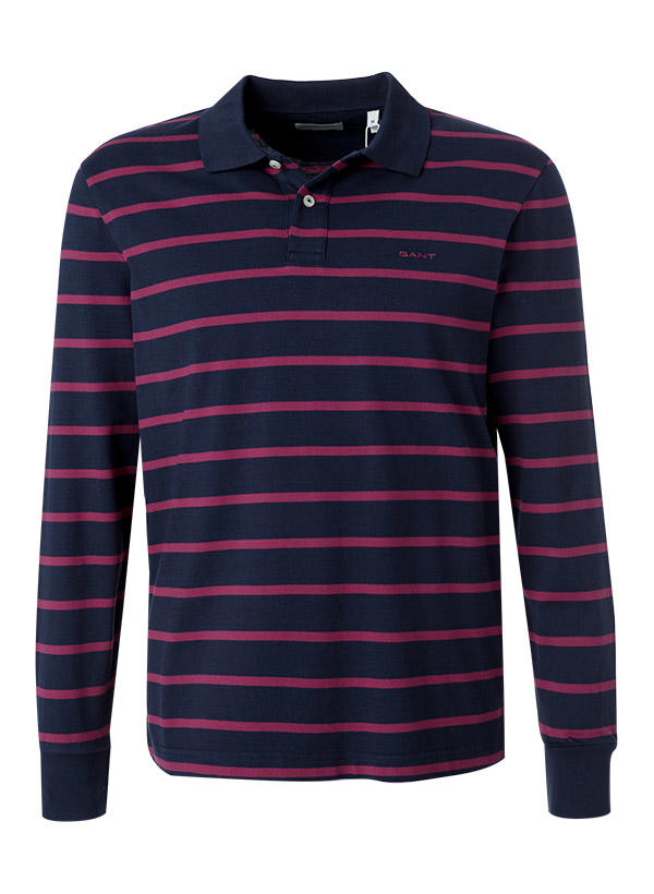 Gant, Polo-Shirt, Baumwoll-Jersey, blau