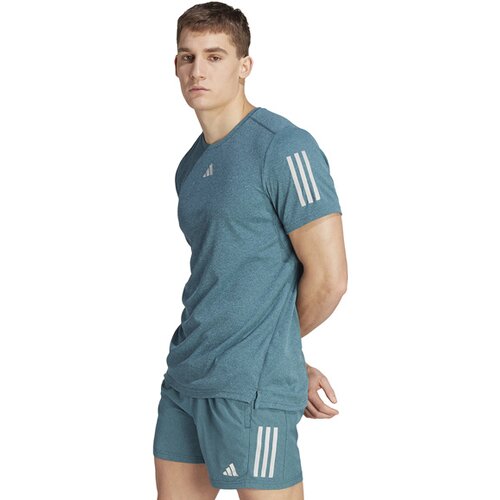 HERREN T-SHIRT OWN THE RUN HEATHER