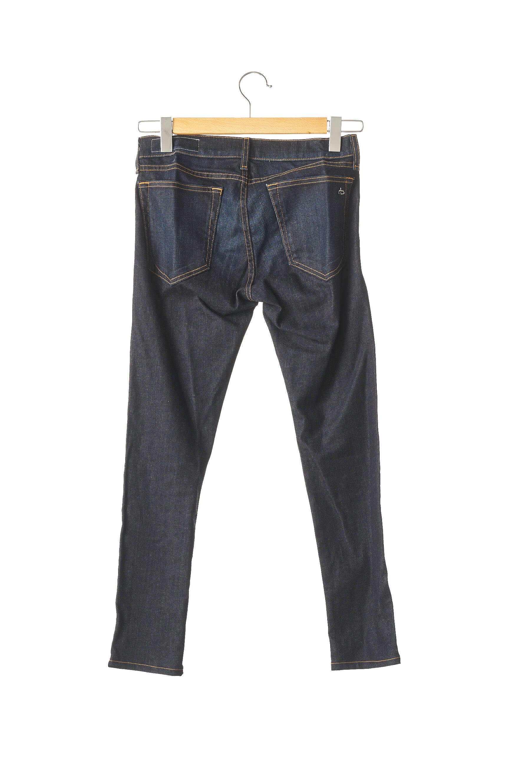 Rag   Bone Jeans Coupe Slim Femme couleur bleu