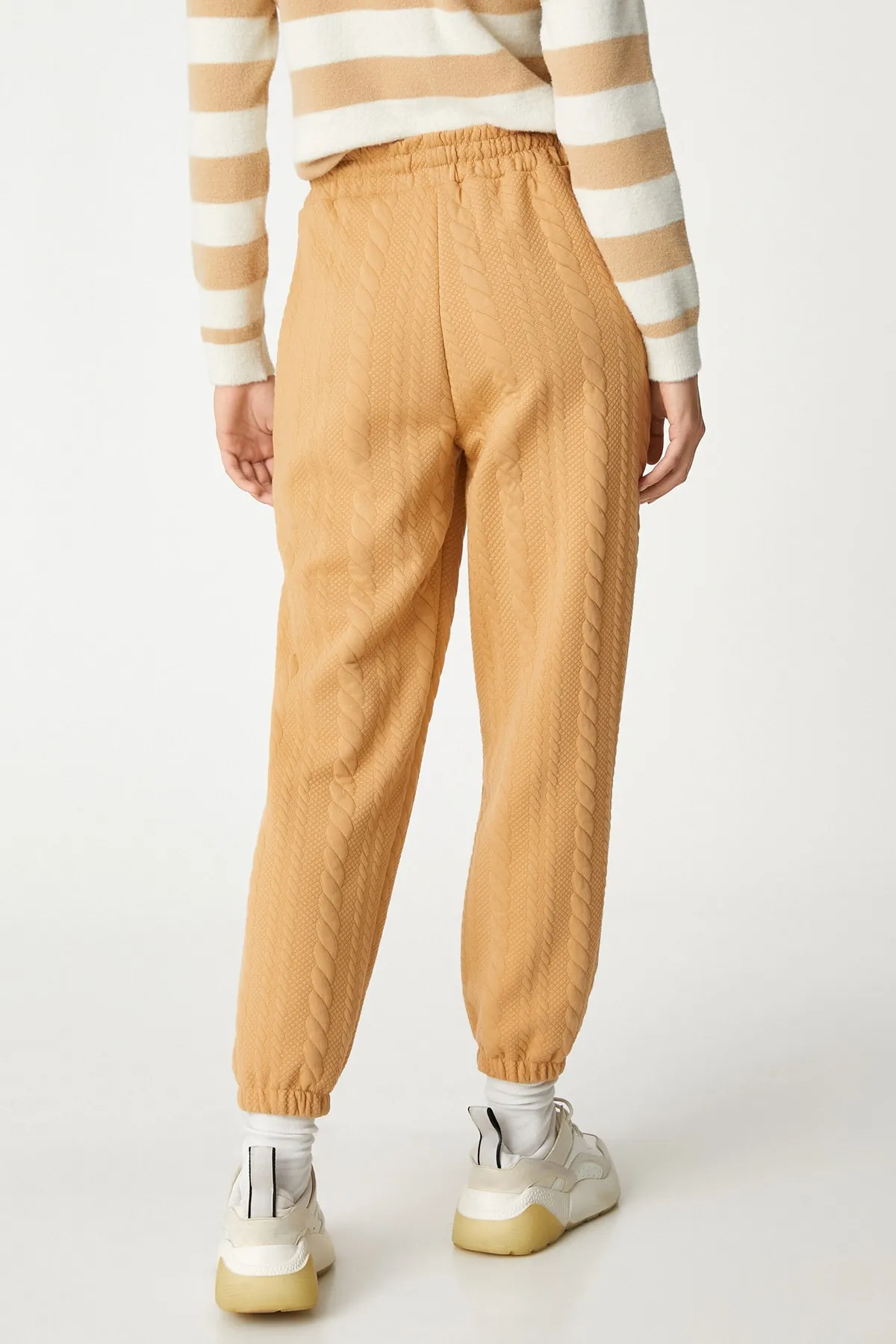 Koton  Beige Jogginghose für Damen 3WAK30108EK