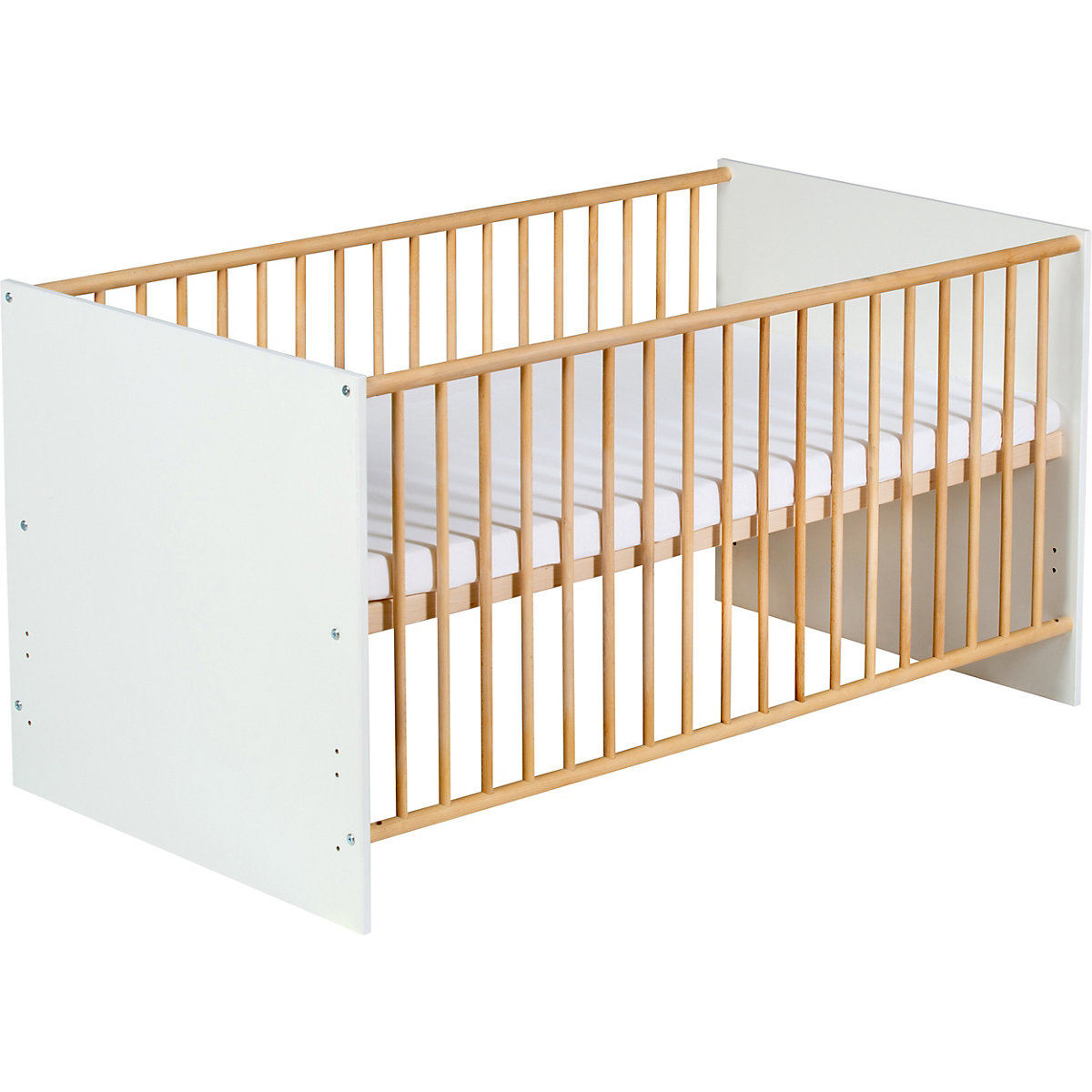Kombi-Kinderbett Classic Gold, 70 x 140 cm