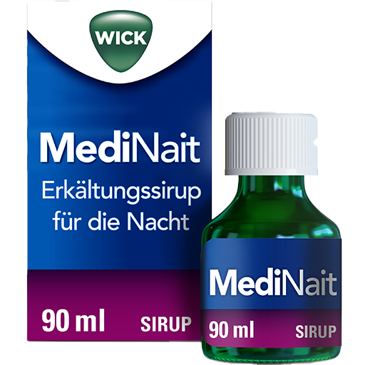 WICK MediNait Erkältungssirup  90 ml  Sirup