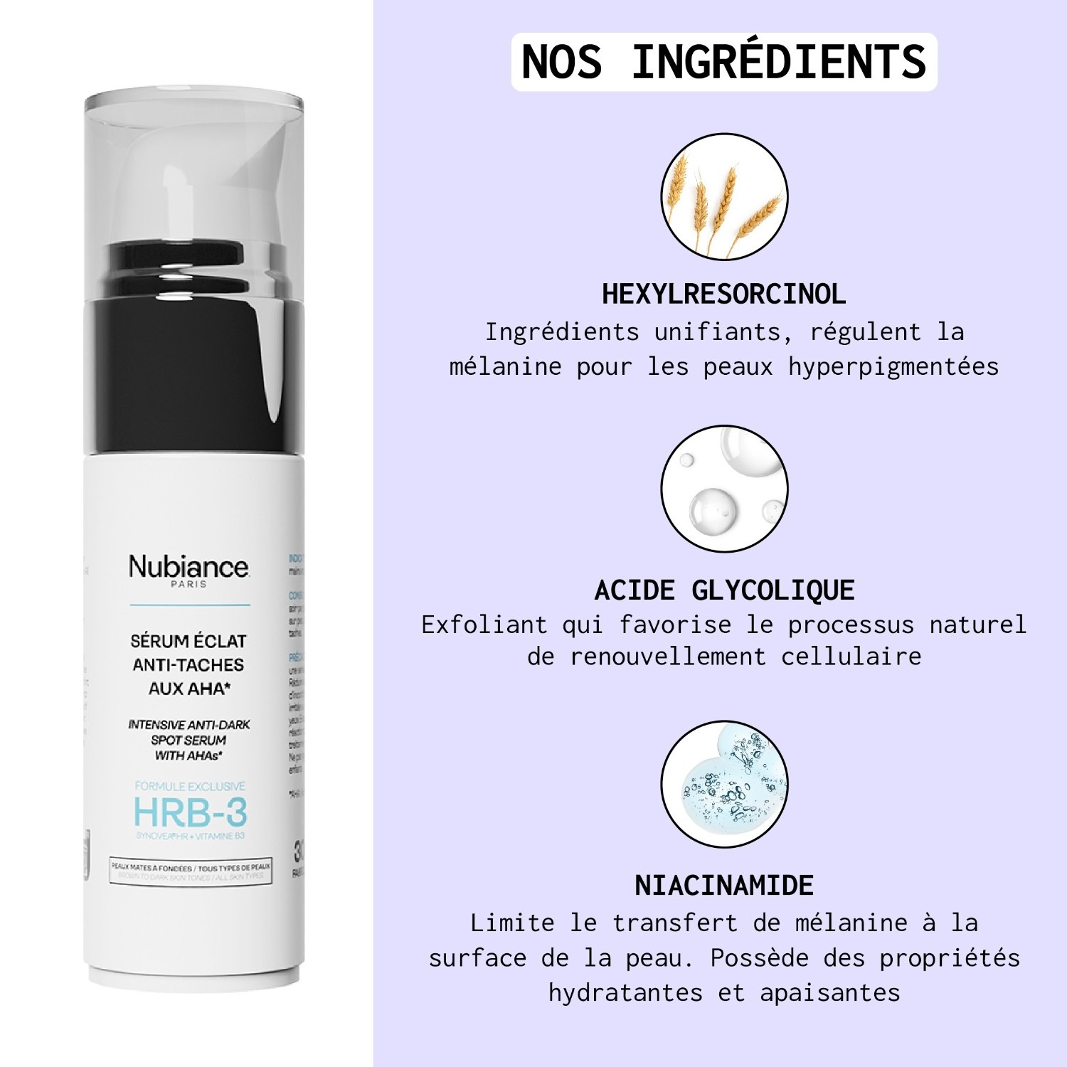 Nubiance HRB-3 serum protiv tamnih mrlja