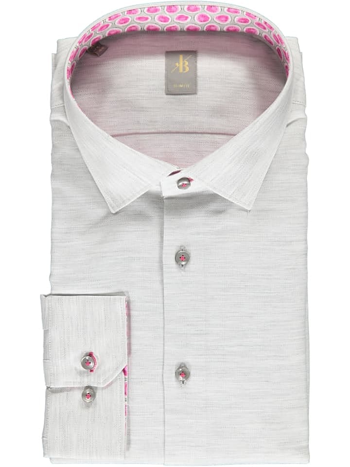 JACQUES BRITT Hemd - Slim fit - in Hellgrau günstig kaufen 43