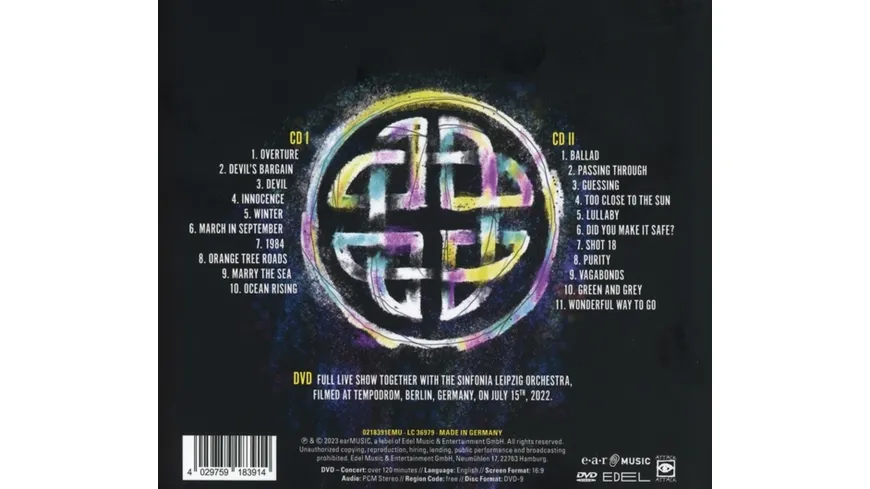 Sinfonia (Ltd. 2 CD + DVD Mediabook)