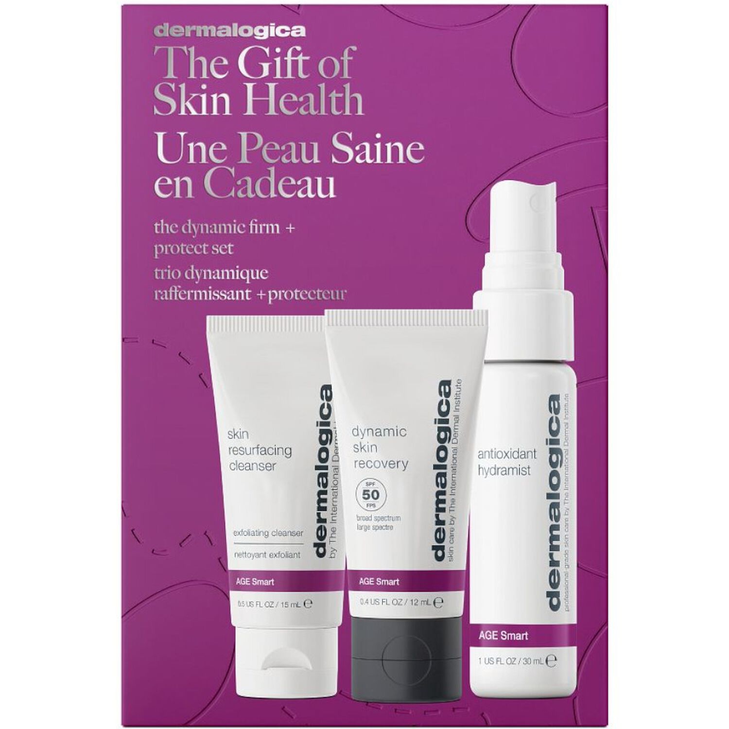 Dermalogica The Dynamic Firm + Protect Coffret Trio Dynamique Raffermissante et Protecteur