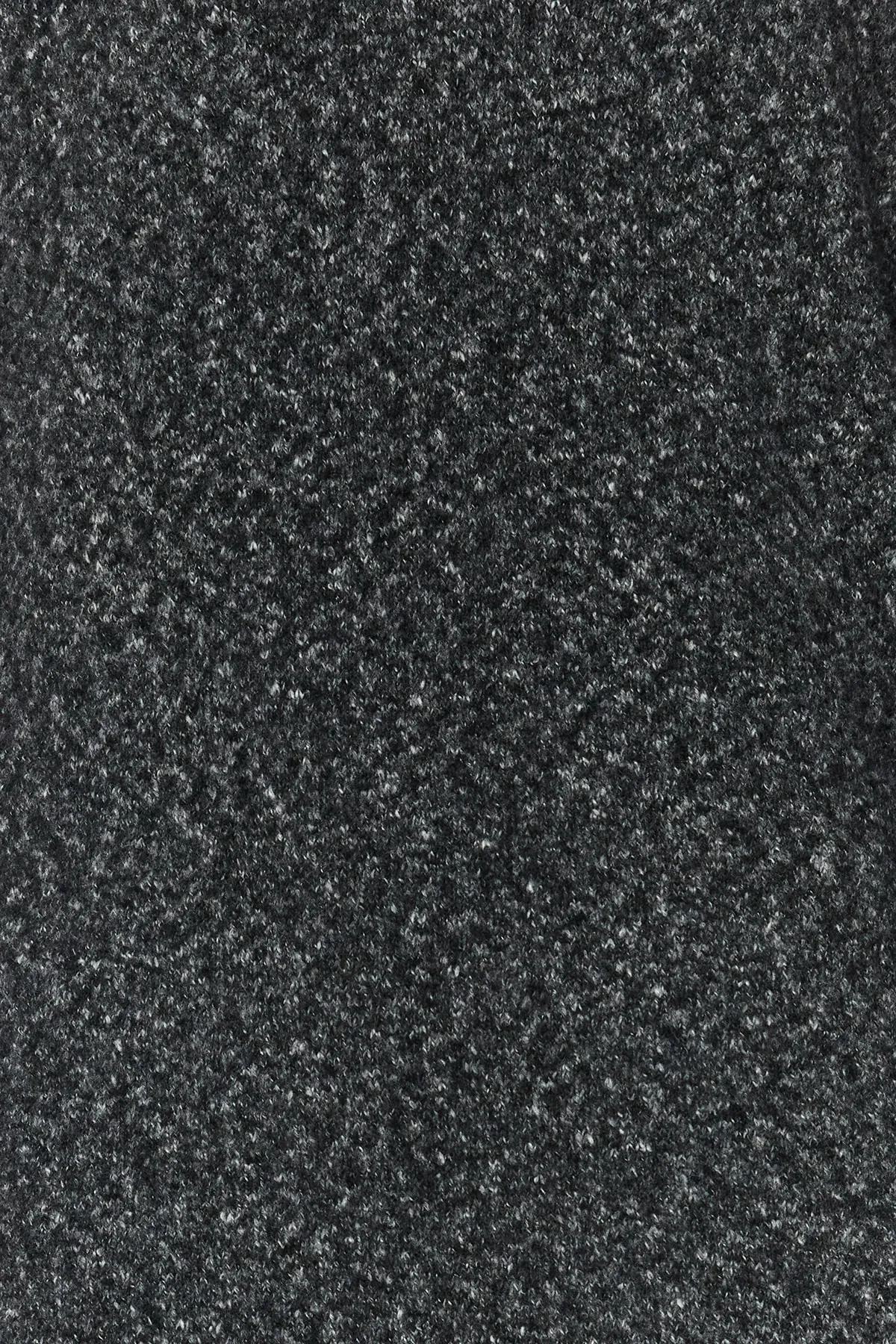 Trendyol Collection  Anthrazitfarbenes Midi-Strickkleid aus Wolle mit Rollkragen TWOAW24EL00009