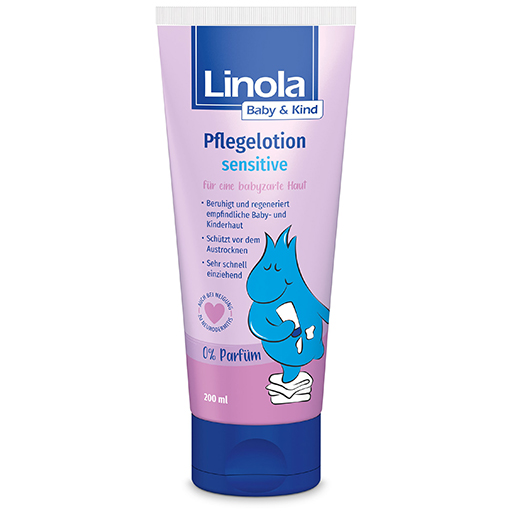 LINOLA Baby & Kind Pflegelotion sensitive  200 ml  Lotion