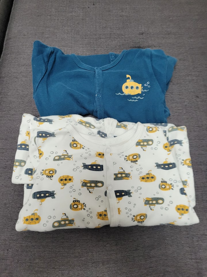 name it Schlafstrampler 2er Pack in legion blue günstig kaufen 92