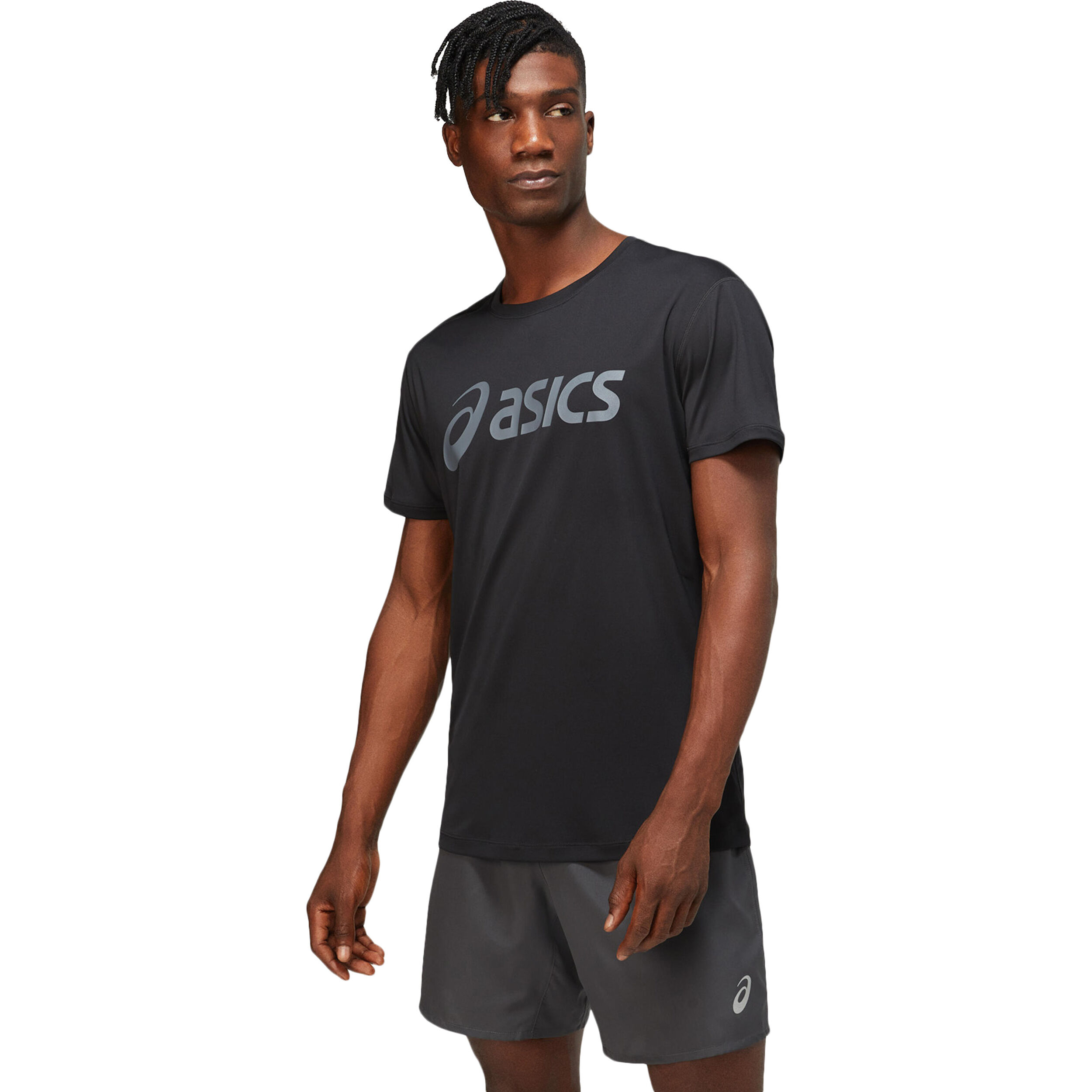 Core Laufshirt Herren - Grün, Schwarz