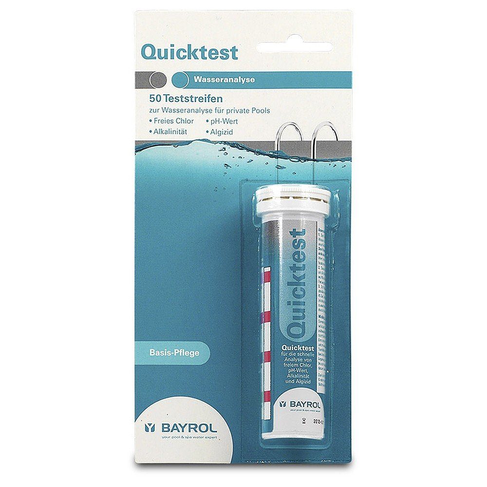 Bayrol Wasserteststreifen BAYROL Quicktest 50 Teststreifen
