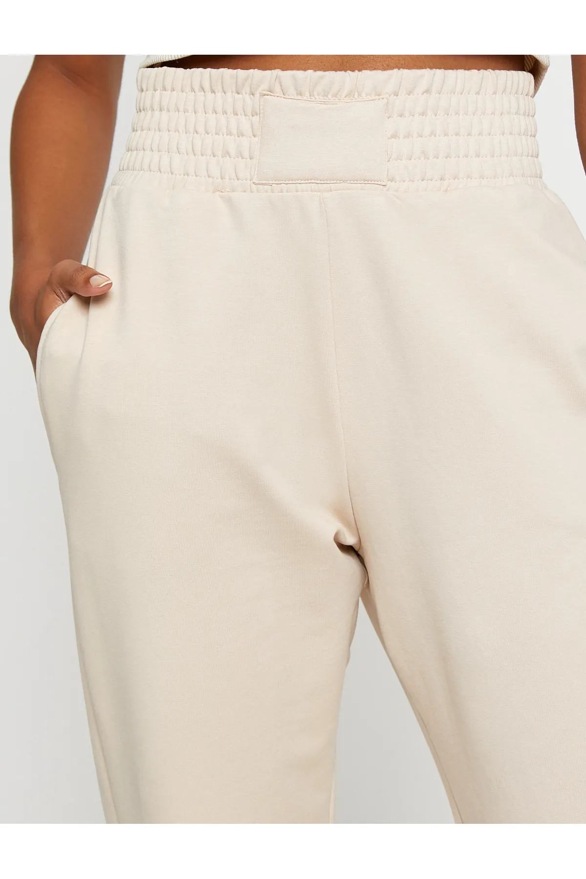Koton  Jogger-Jogginghose mit extra hohem Bund und Taschendetail