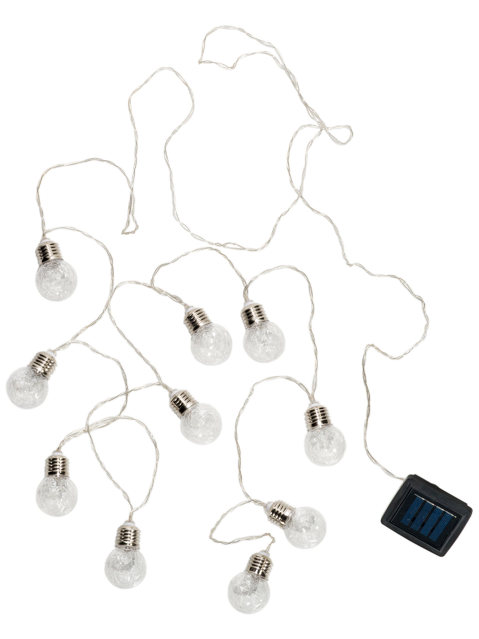 Cusio Solar-Lichterkette, Transparent
