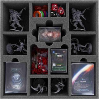 Feldherr Schaumstoff-Set für Nemesis - Brettspielbox