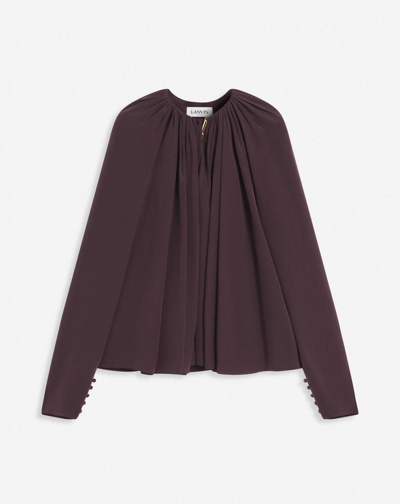 BLOUSE MANCHES LONGUES