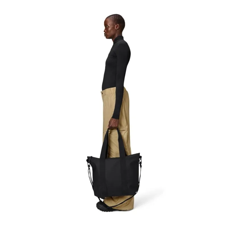 Rains Tote Bag Mini W3 - Black