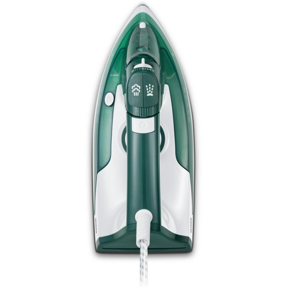 Severin Dampfbügeleisen BA 3261 - Dampfbügeleisen - weiß/grün, 2400 W