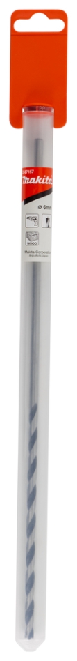 Makita Accessories D-07157 Burghiu spiralat pentru lemn 6x315 mm