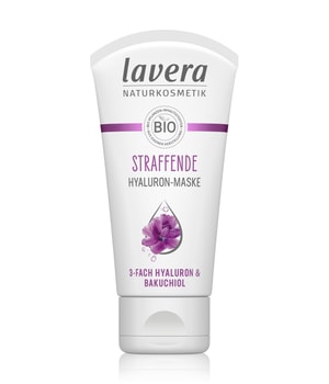 lavera Straffende 3-Fach Hyaluron und Bakuchiol Gesichtsmaske-50 ml