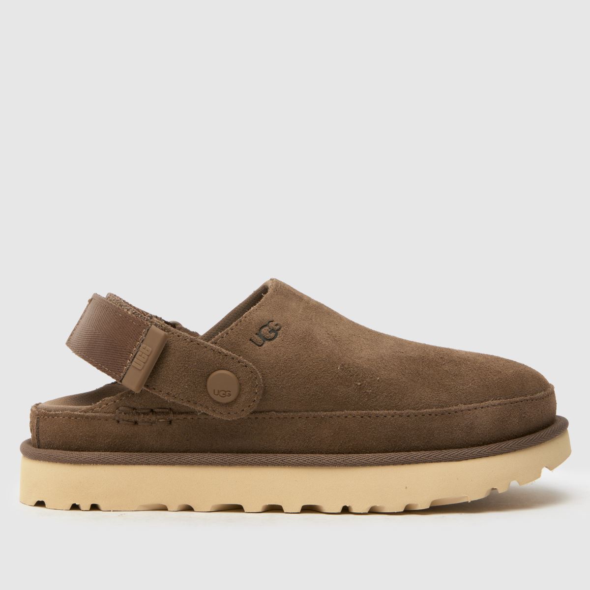UGG Goldenstar klumpa szandál hikorizöldben