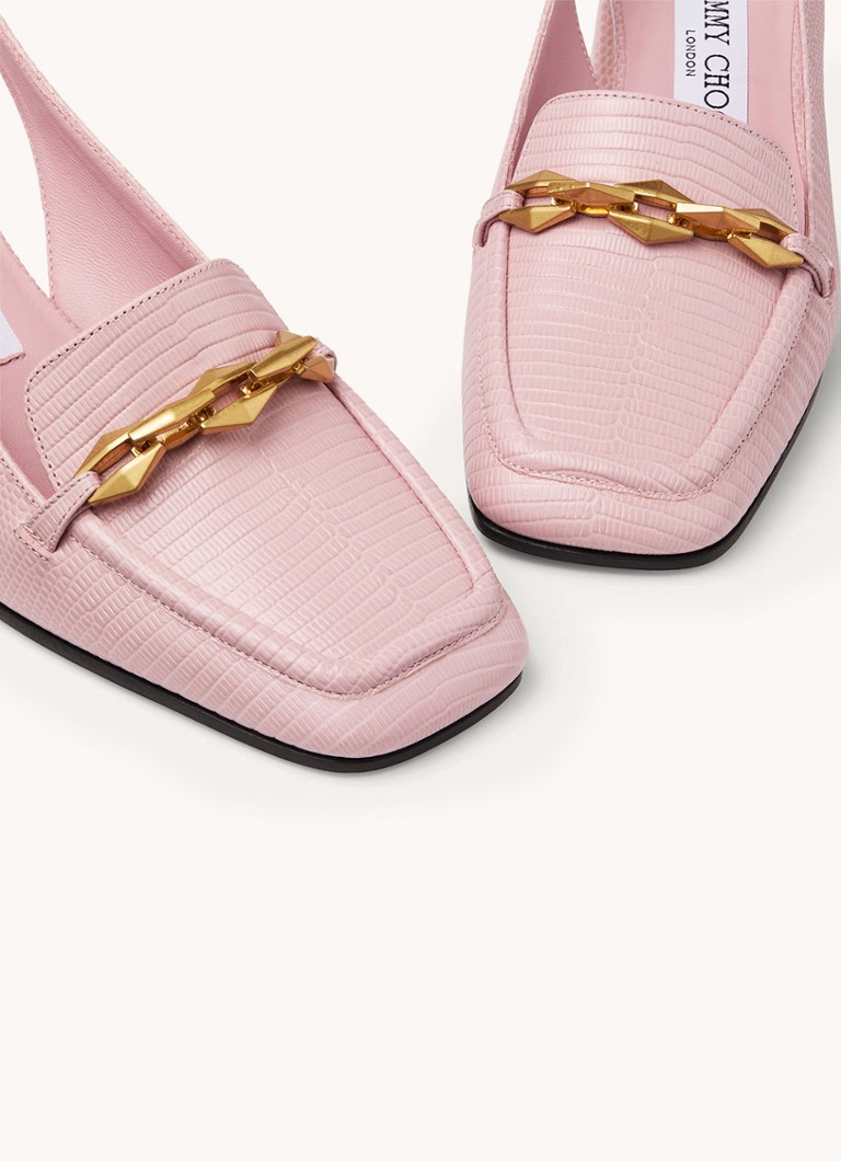 Slingback Jimmy Choo Diamond Tilda 45 in pelle di vitello