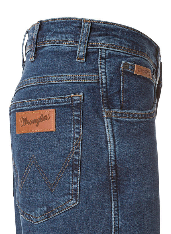 Wrangler, Jeans Texas, Straight Fit, Baumwoll-Stretch, blau