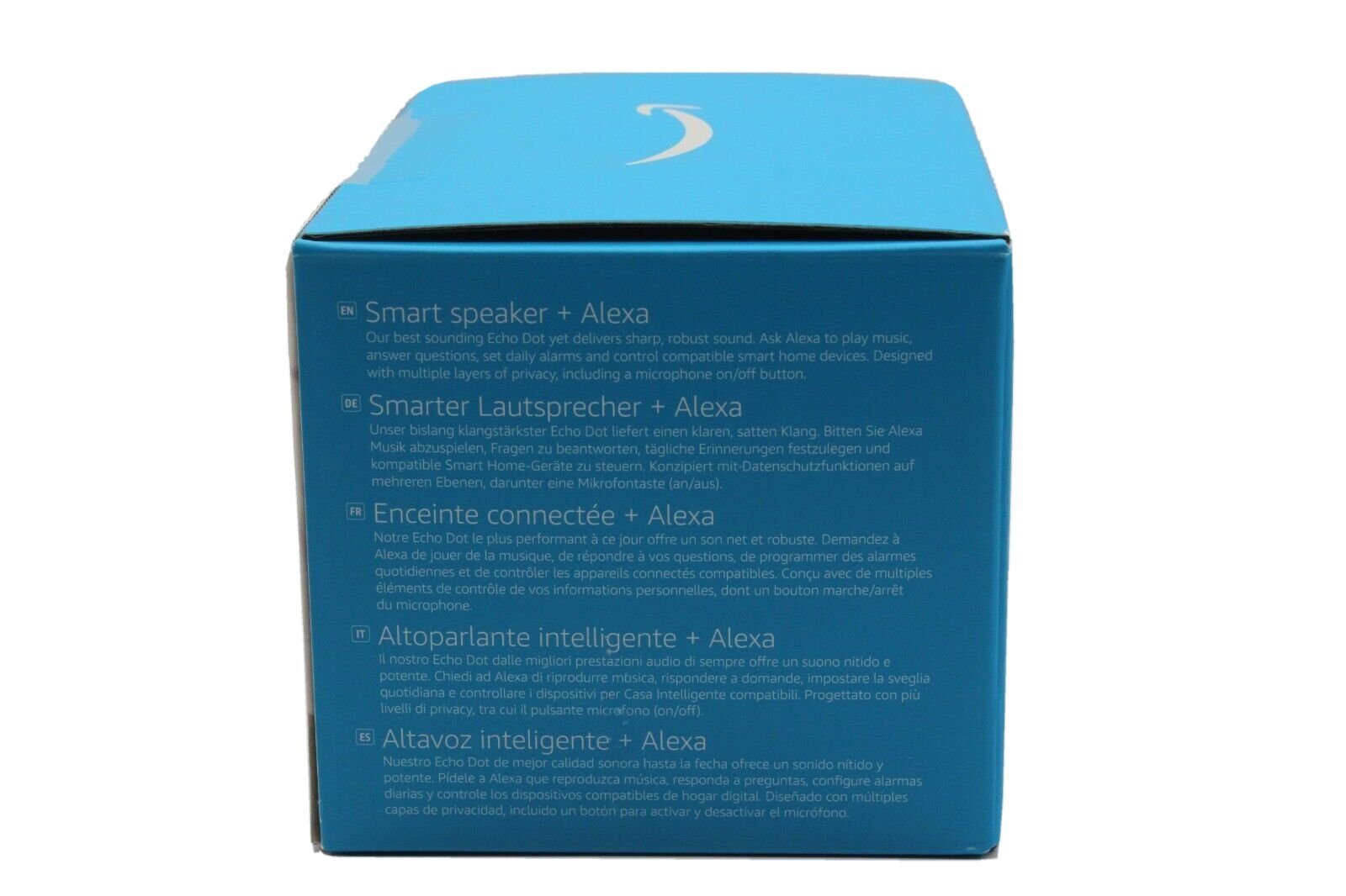 Amazon Echo Dot 5. Generation Alexa Smart Lautsprecher 2022 Smart Speaker (WLAN (WiFi), Bluetooth, mit Sprachsteuerung, Einfache Installation, Mikrofon-aus-Taste)
