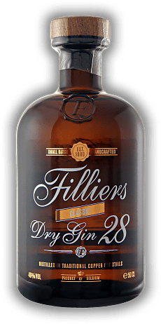 Filliers Dry Gin 28 Classic 0,5 Liter Filliers Dry Gin 28 Classic 0,5 Liter Belgischer Premium Gin mit 28 Botanicals. 0,5	 Liter - Vol 46%