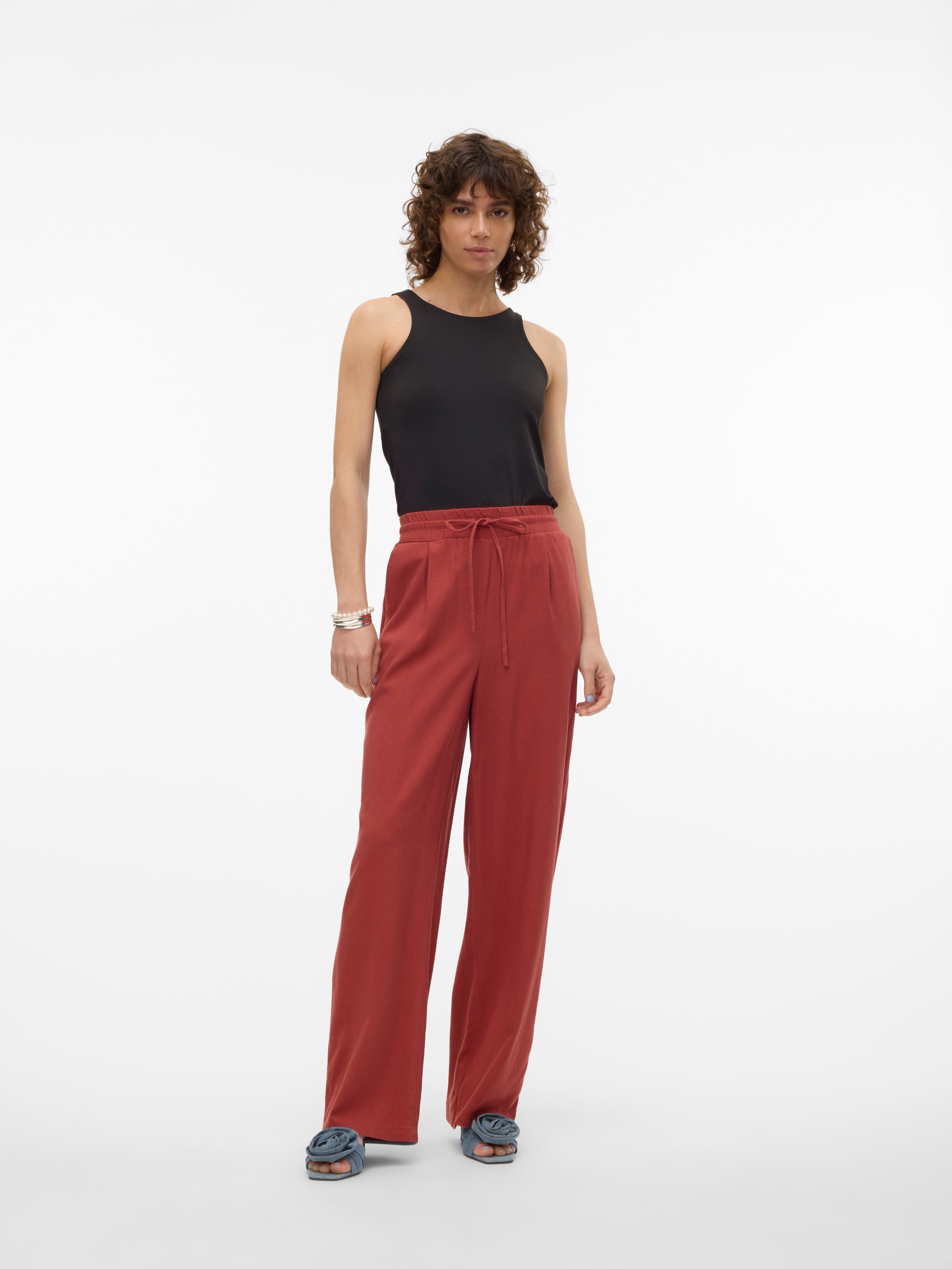 VMJESMILO Mittlere Taille Hose