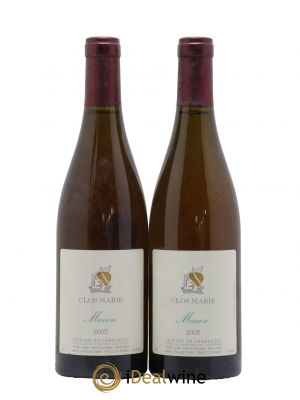 Languedoc Clos Marie Manon Christophe Peyrus et Françoise Julien  2003 - Lot de 2 Bouteilles