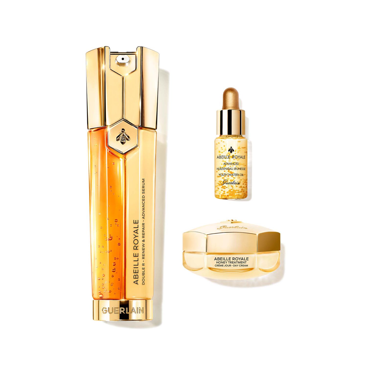 Guerlain ABEILLE ROYALE Programme anti-âge Double R Advanced Serum 50 ml + 2 Soins