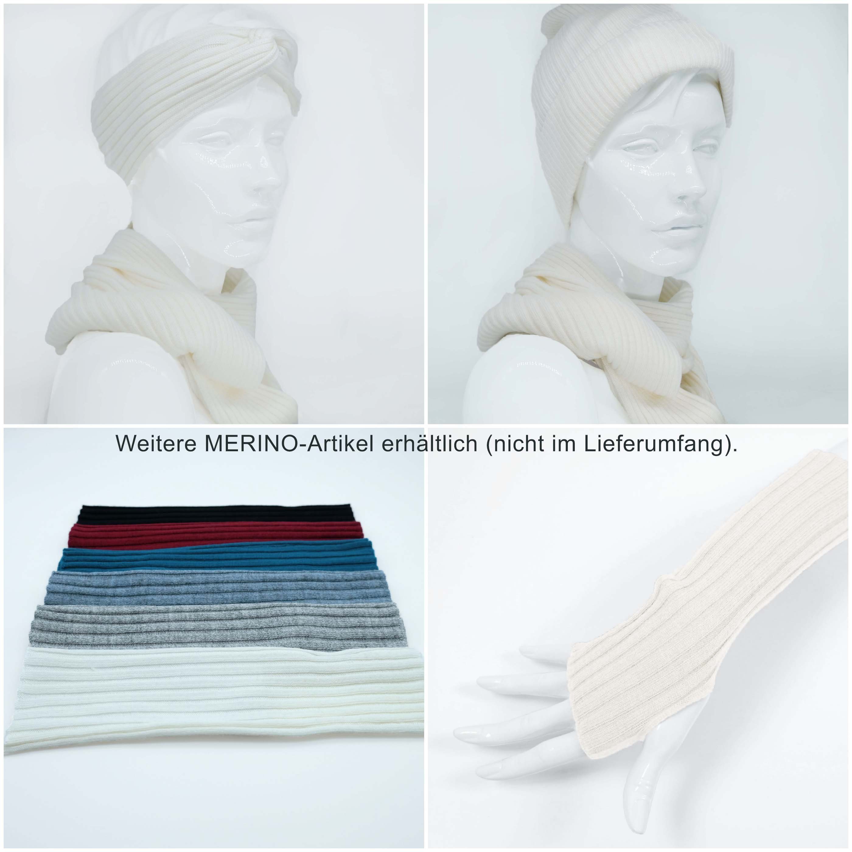 BEAZZ Armstulpen Armstulpen Damen, Pulswärmer, 100% WOLLE Merino (mit Daumenloch) Feinstrick, warm und weich