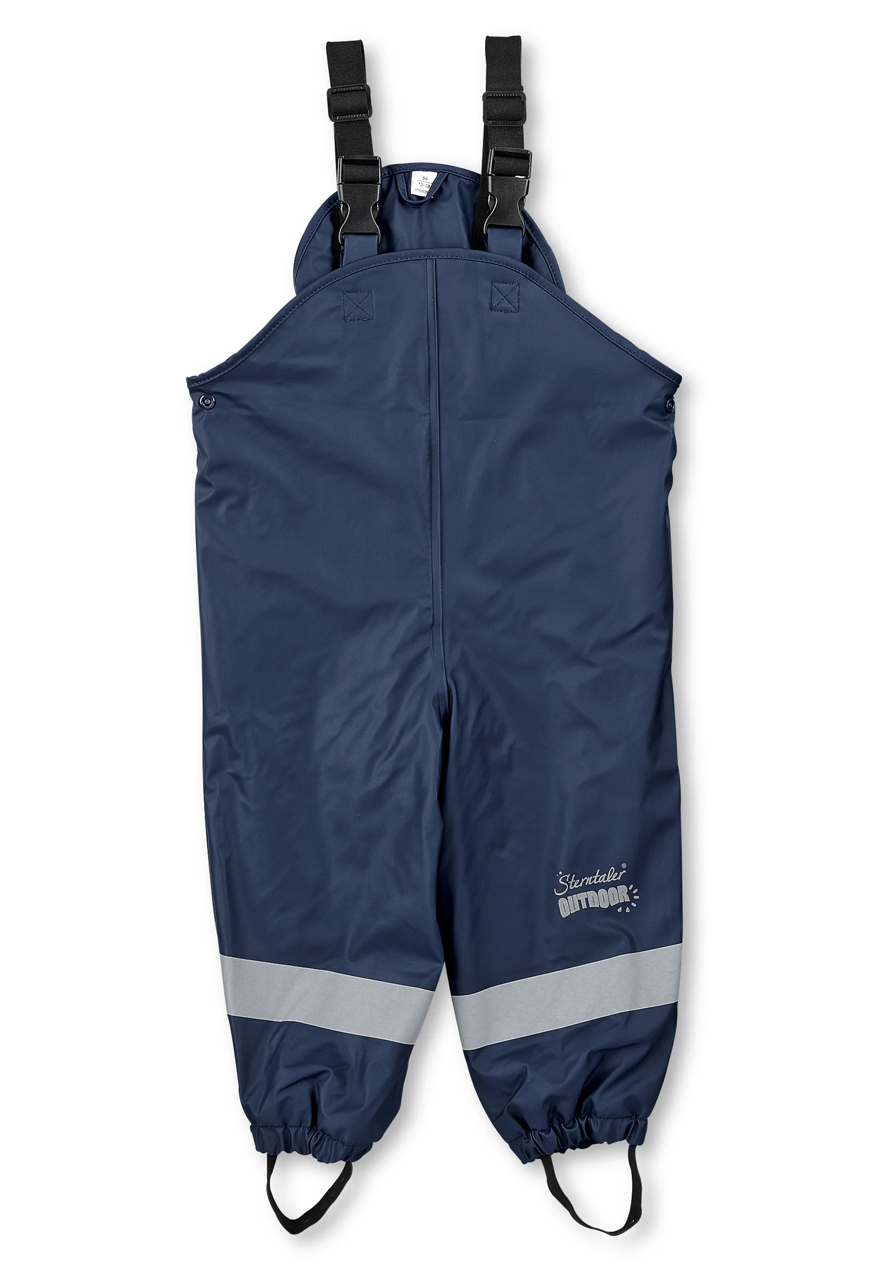 Regenhose Kinder, gefüttert mit Reflexstreifen