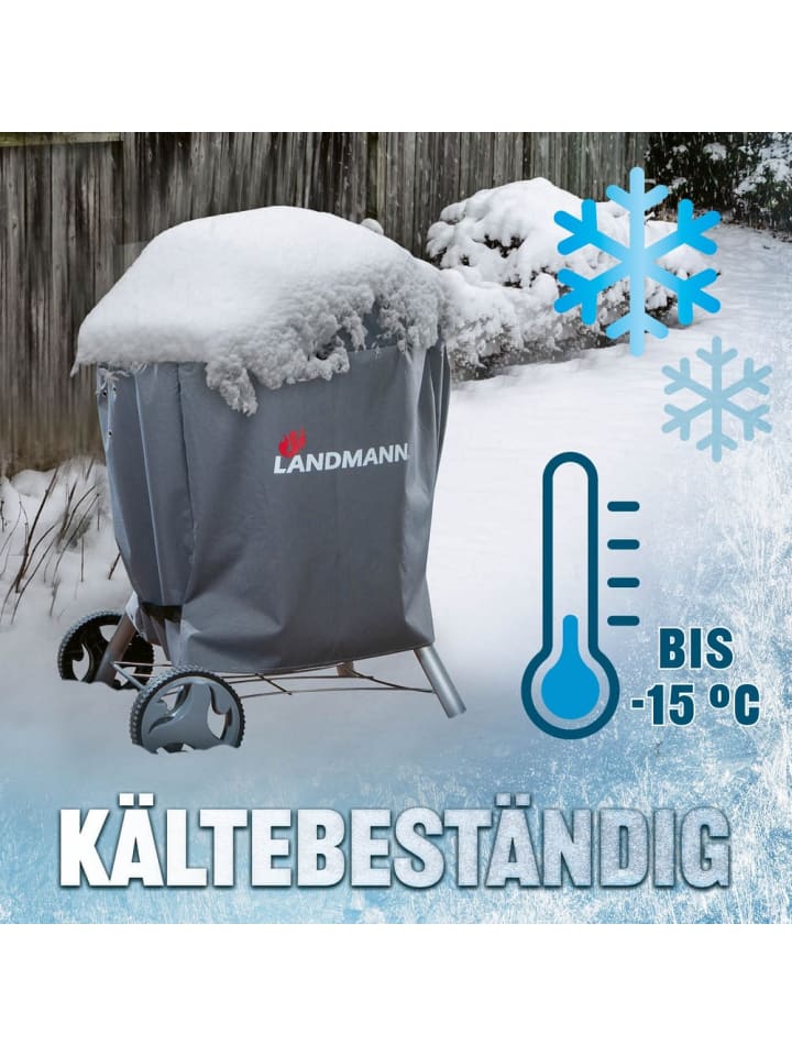 Landmann Wetterschutzhaube Premium - 90x70x70 cm - grau günstig kaufen onesize