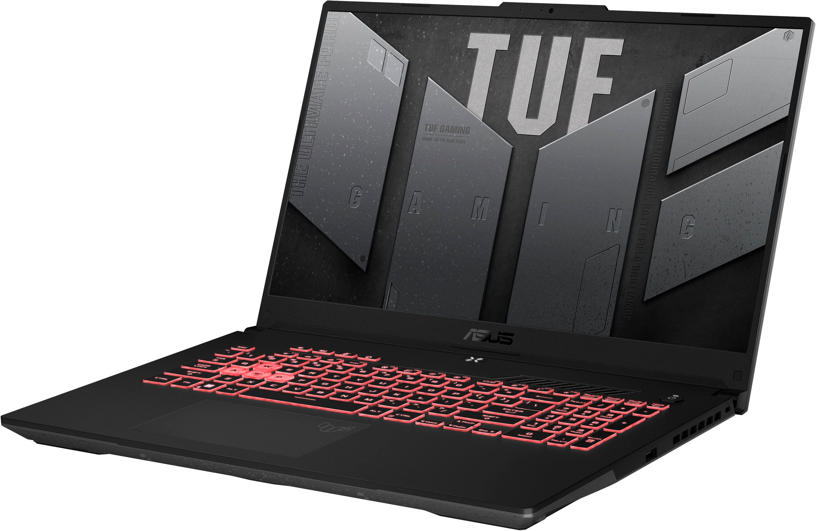 Asus TUF Gaming A17 FA707RM-HX005W Gaming-Notebook (43,9 cm/17,3 Zoll, AMD Ryzen 7 6800H, GeForce RTX 3060, 512 GB SSD, Windows 11)