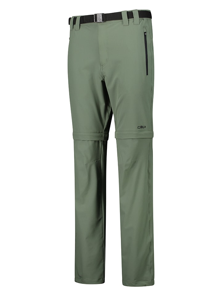 CMP Zip-Off-Funktionshose in Khaki günstig kaufen