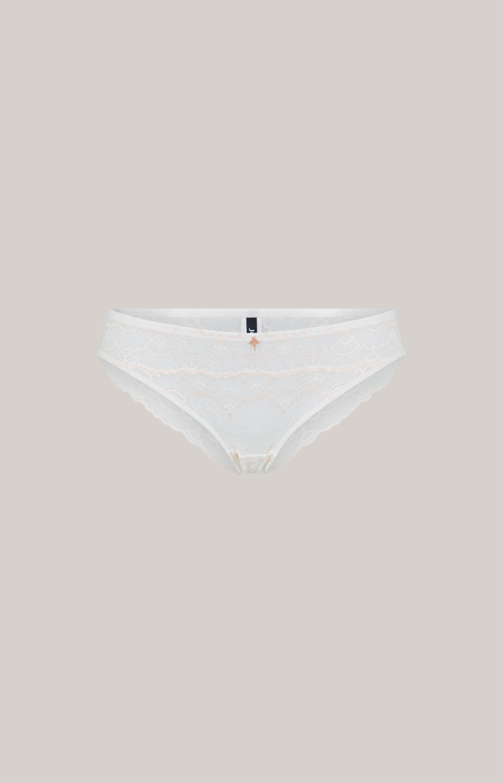 Spitzen-Slip in Ecru/Blush-Rosé