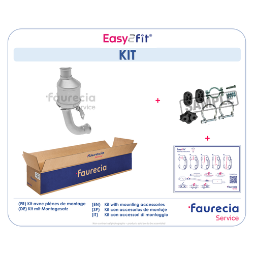 FAURECIA KATALYSATOR FS45386K - ATU
