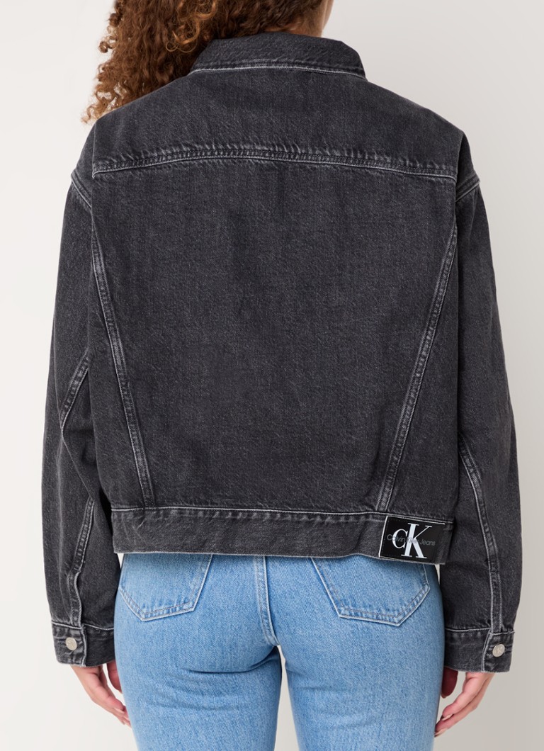 Calvin Klein Denim jacket with logo and chest pockets