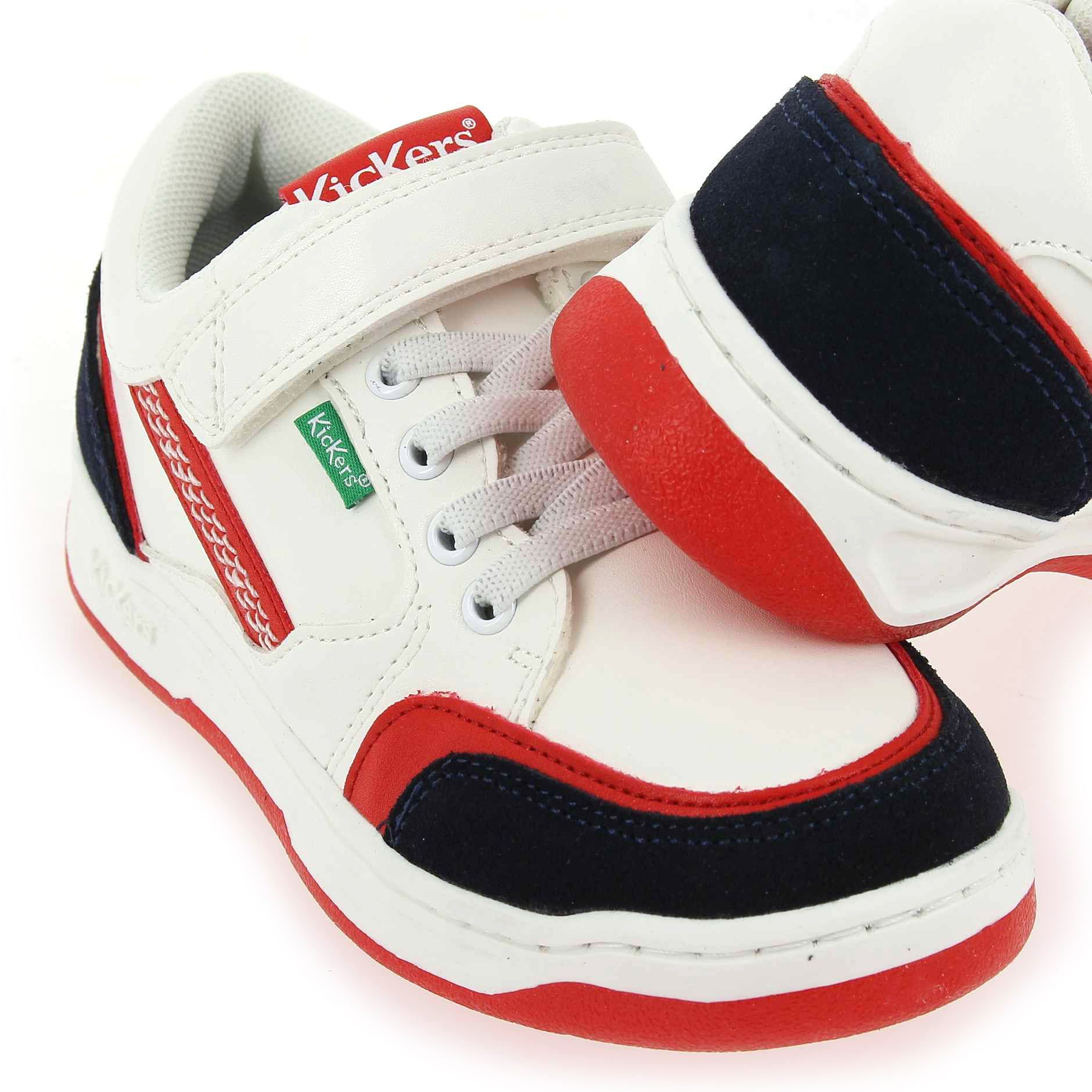 Kickers  KOUIC - Blanc Marine