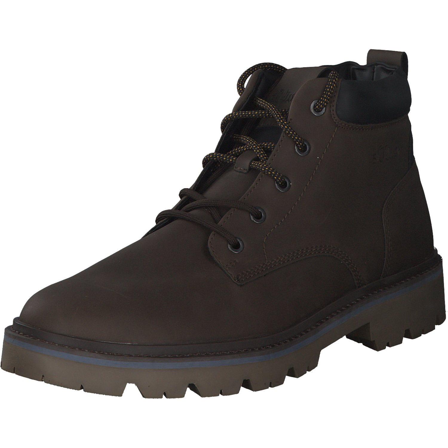 s. Oliver 15230, Schnürstiefeletten, Herren, dark brown
