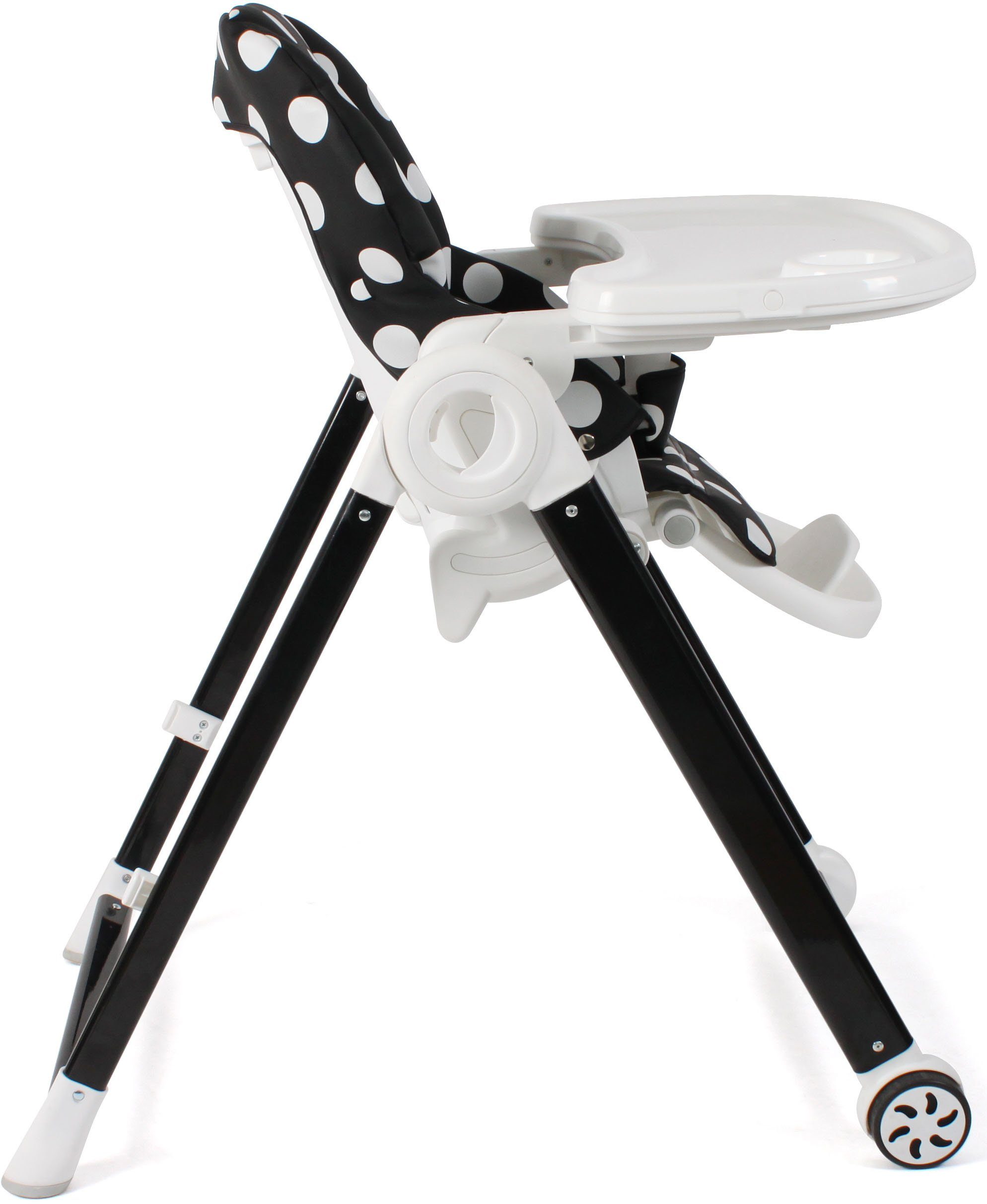 CHIC4BABY Hochstuhl Aro, Dots black