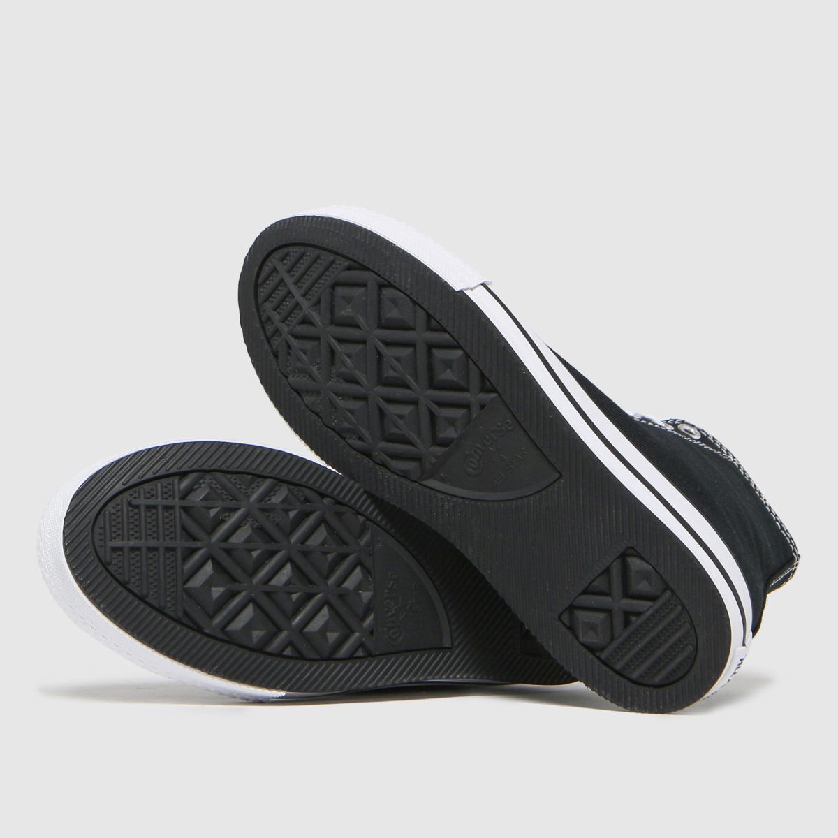 Črni superge Converse All Star Eva Lift Hi za deklice