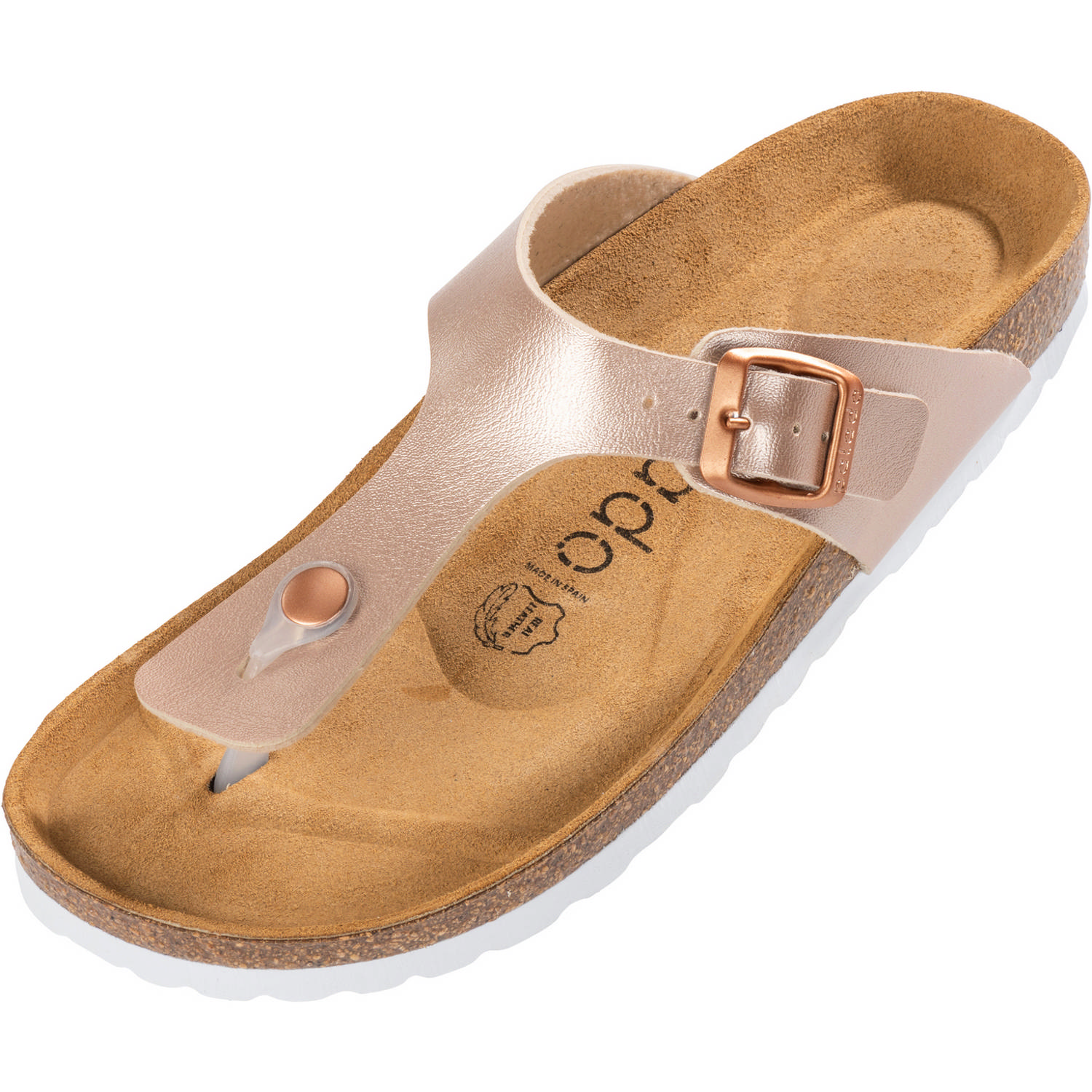 Palado Kos Metallic, Zehentrenner, Damen, Rose