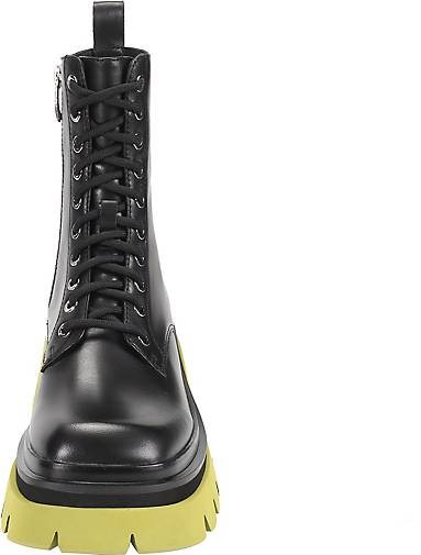 ekonika Schnürboots mit massiver Kontrastsohle