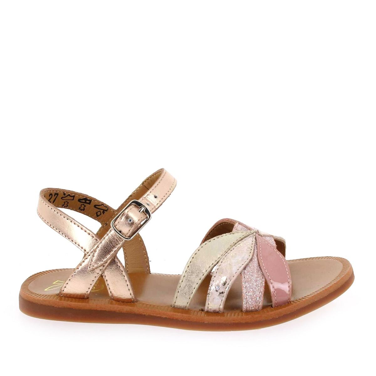 Pom d'api  PLAGETTE OTO - Cuivre multi