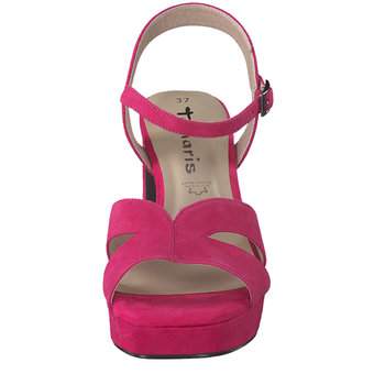 Tamaris Plateausandale in pink